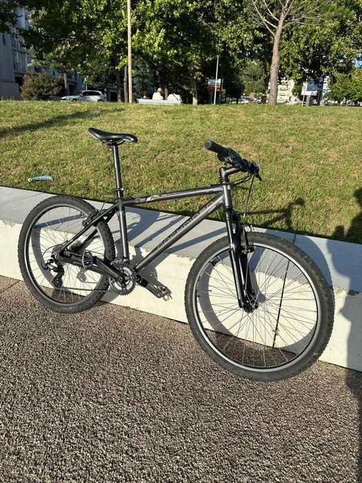 Bicicleta de Passeio RockRider BTT 26" 21v Cinzento-Escuro Shimano