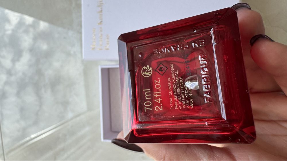 Maison Francis Kurkdjian Paris Baccarat Rouge оригінал цум