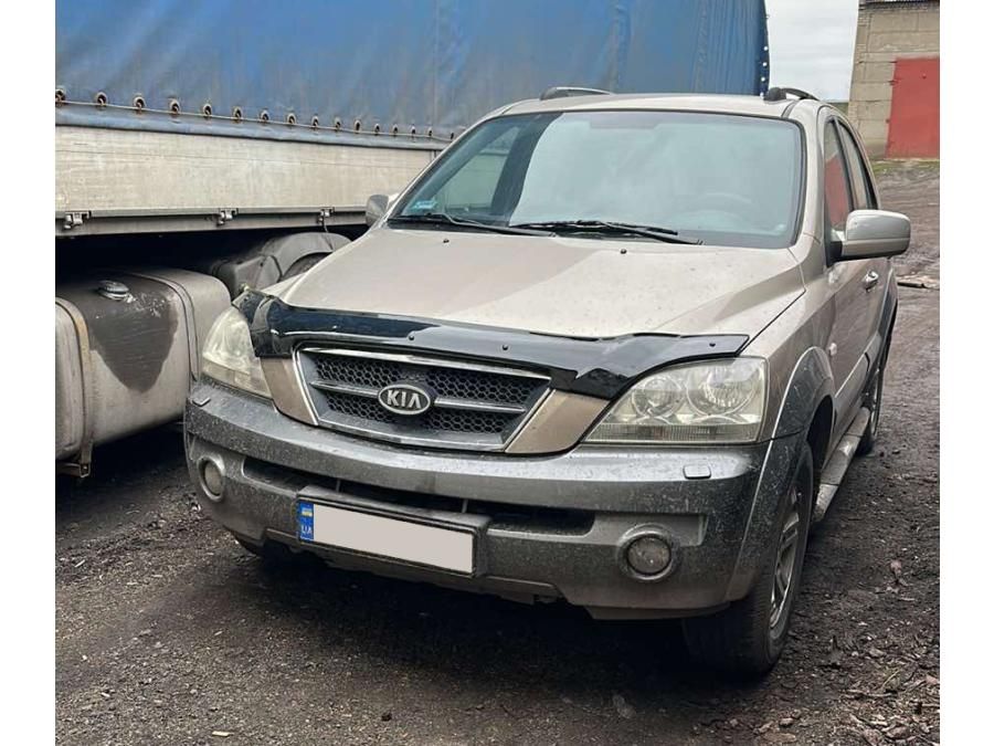 Kia Sorento 2002-2009 рр. Дефлектор капота (EuroCap)