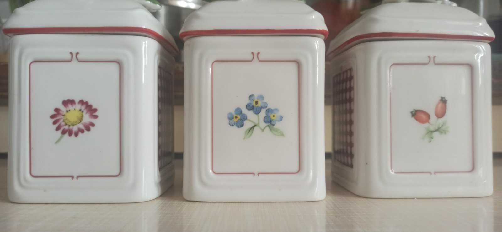 Фарфор Villeroy&Boch Petite Fleur. Мармеладница 3шт. Премиум винтаж