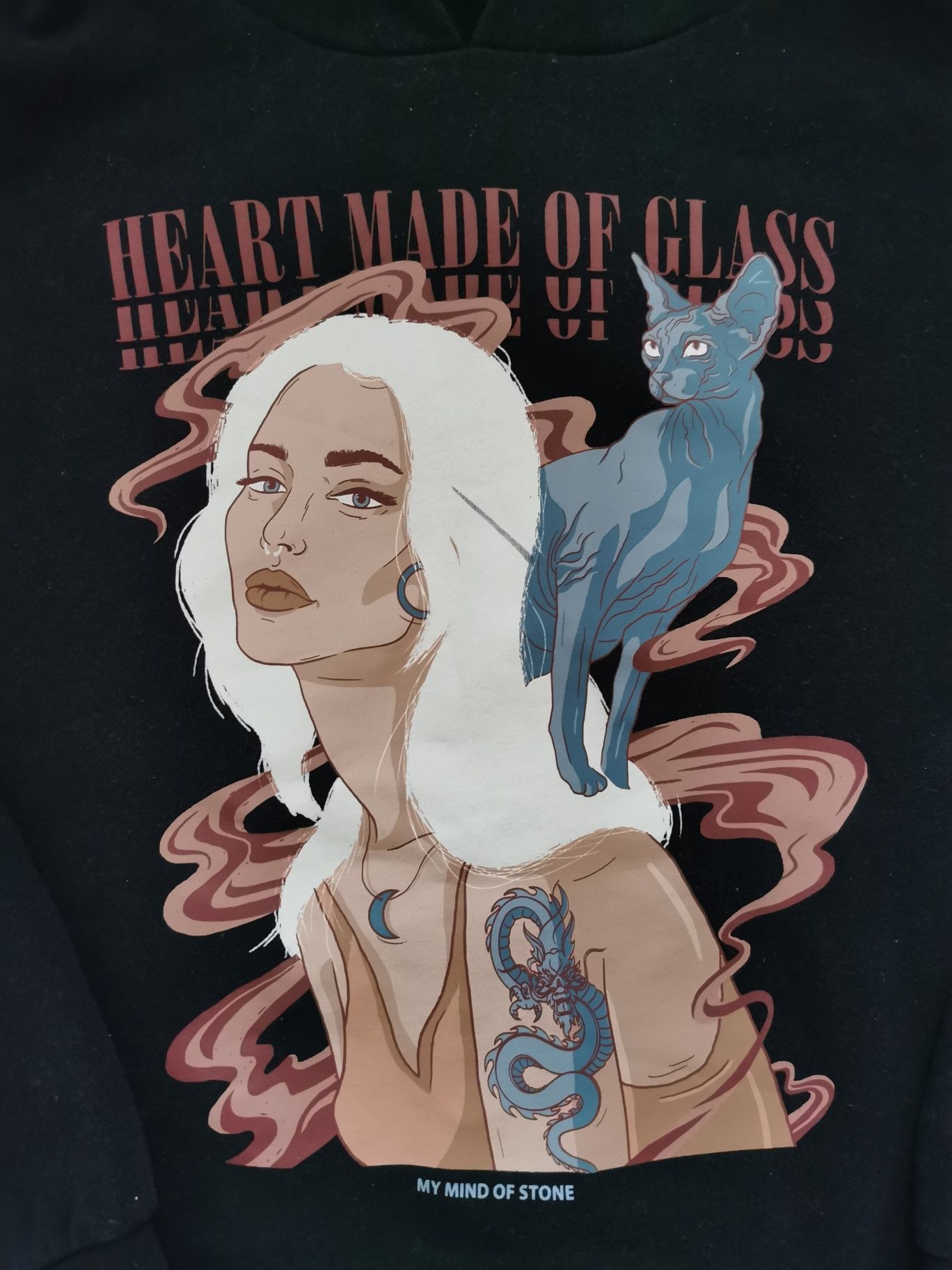 Bluza z kapturem Cropp XS młodzieżowa