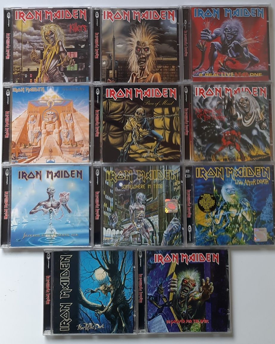 Iron Maiden  - 11 albumów cd