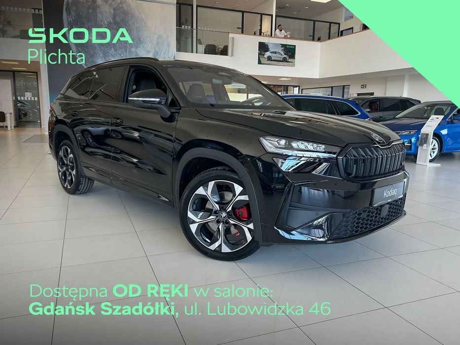 Skoda Kodiaq RS 265KM DSG 4x4 OD RĘKI Pełna Opcja Wyposażenia + Super Cena -Sprawdź
