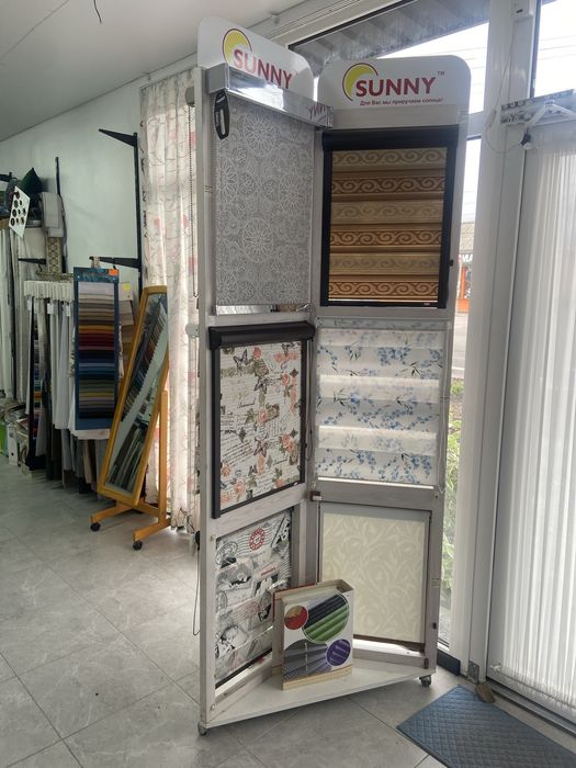 Пошиття штор , ролет, карнизи