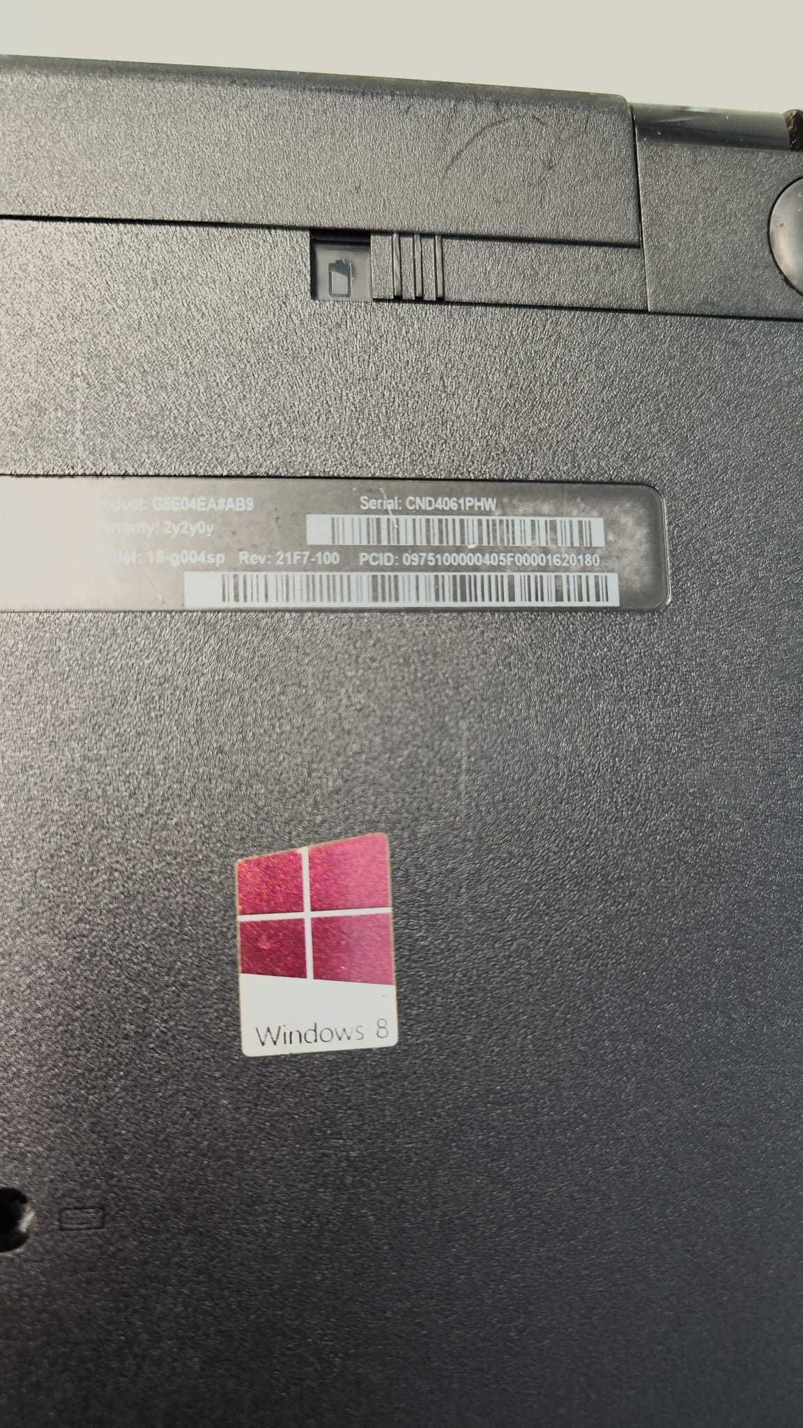Vendo Portátil HP 15-g004sp