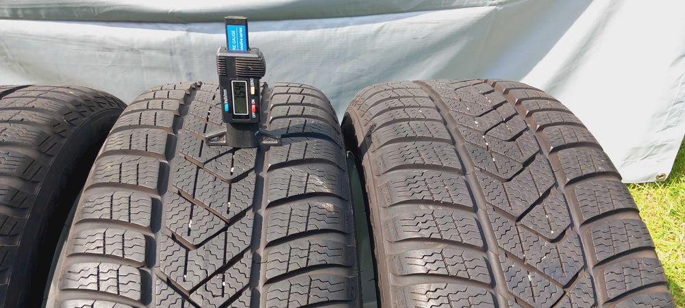 Koła zima MERCEDES A/B/CLA 7.5x18 , ET49 + 225/45R18, TPMS, 2022r, 7mm