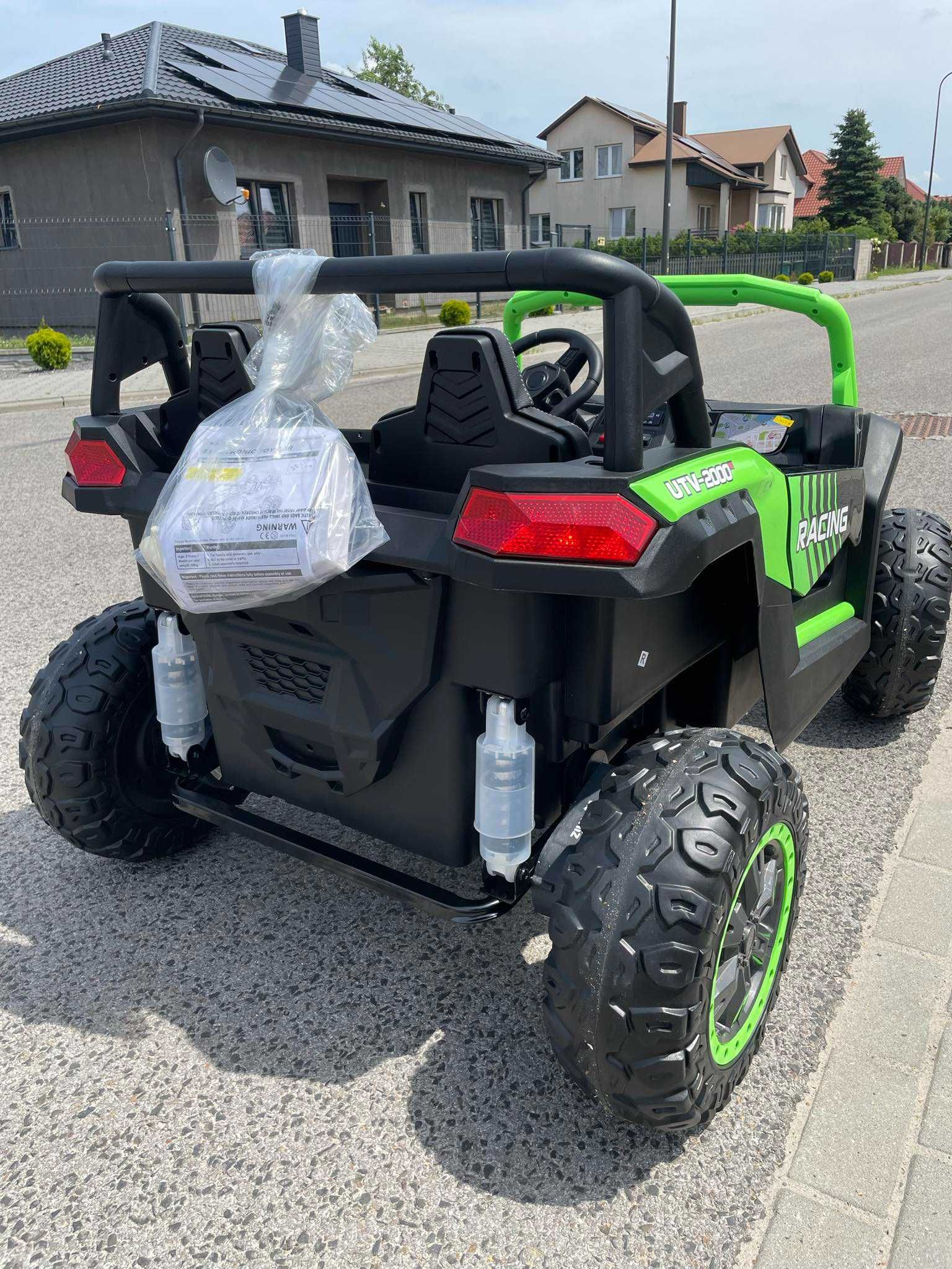 Dwuosobowy samochód Buggy Auto na akumulator dla 2 dzieci 4X4 24V 800W