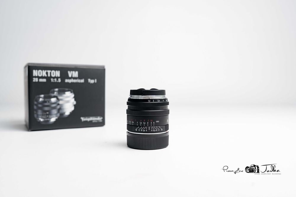 Voigtlander 28/1.5 Nokton VM Asph. Typ I (Leica M) czarny