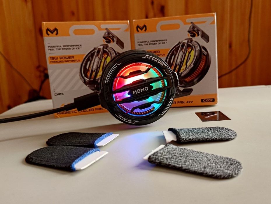 ‼️4 пари напаличників в подарунок ‼️Memo cx 07 охолодження для телефон