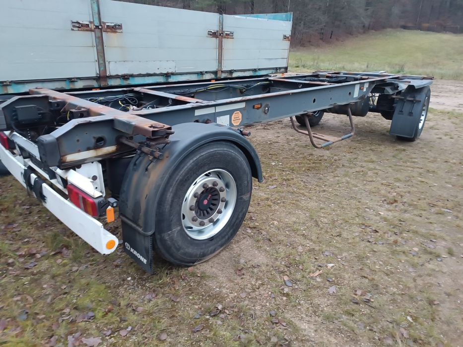 Przyczepy Bdf Ramy do zabudowy platforma wywrotka do bel słomy siana