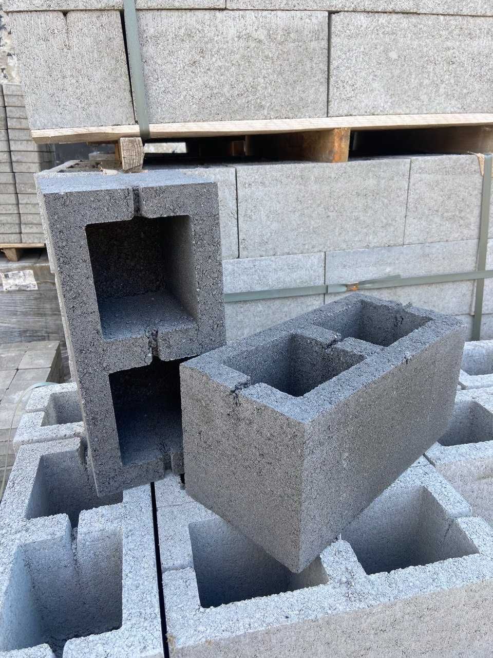 Блок бетонний, шлакоблок