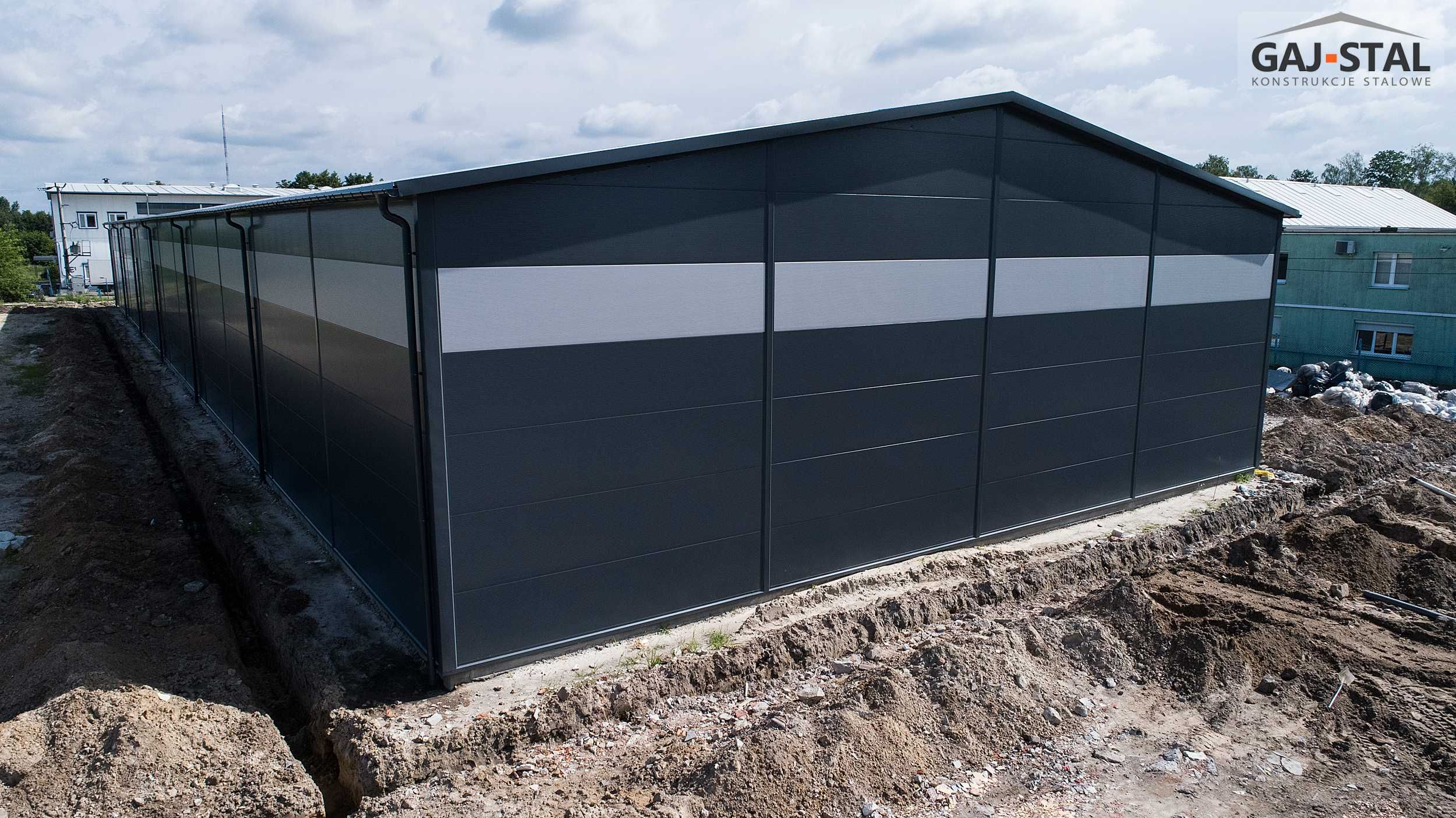 Hala z płyt warstwowych ocieplana 1560m2 20x78x6