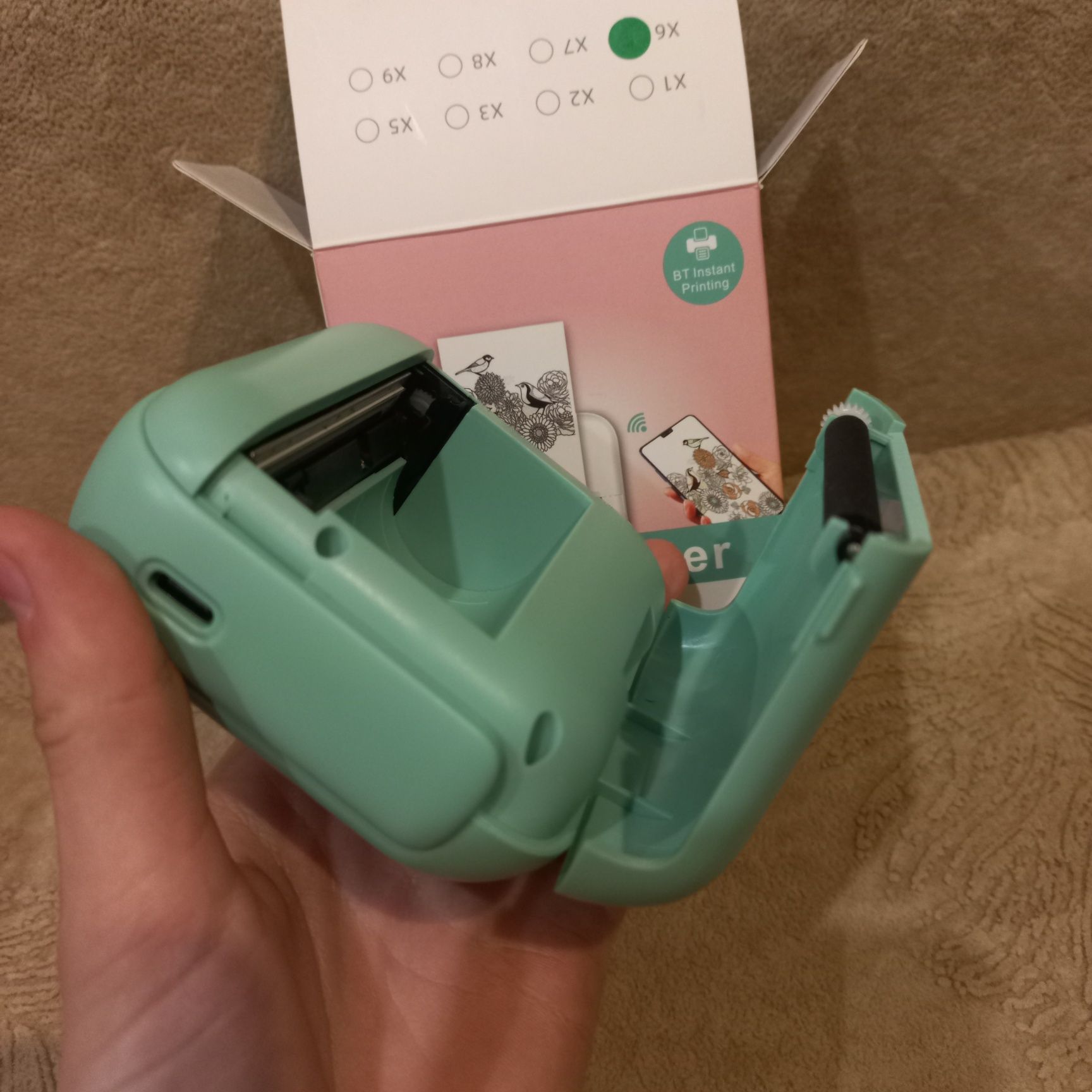Mini printer, model X6