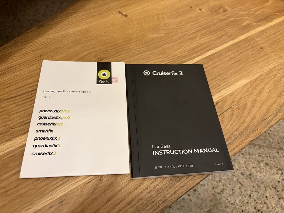 Fotel samochodowy Kiddy Cruiserfix 3