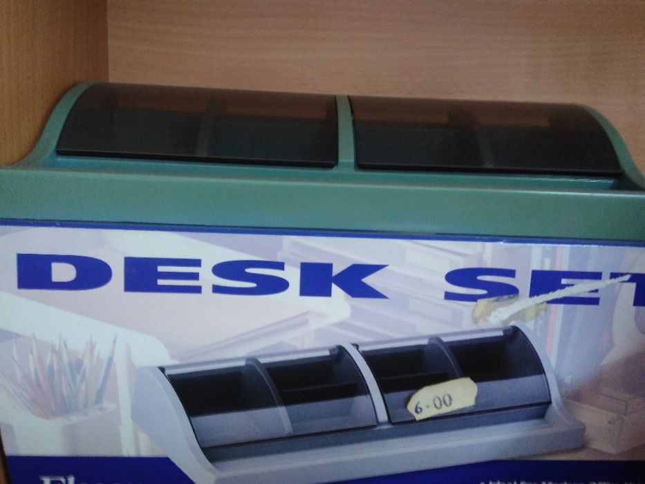 Desk set organizador de secretária clips