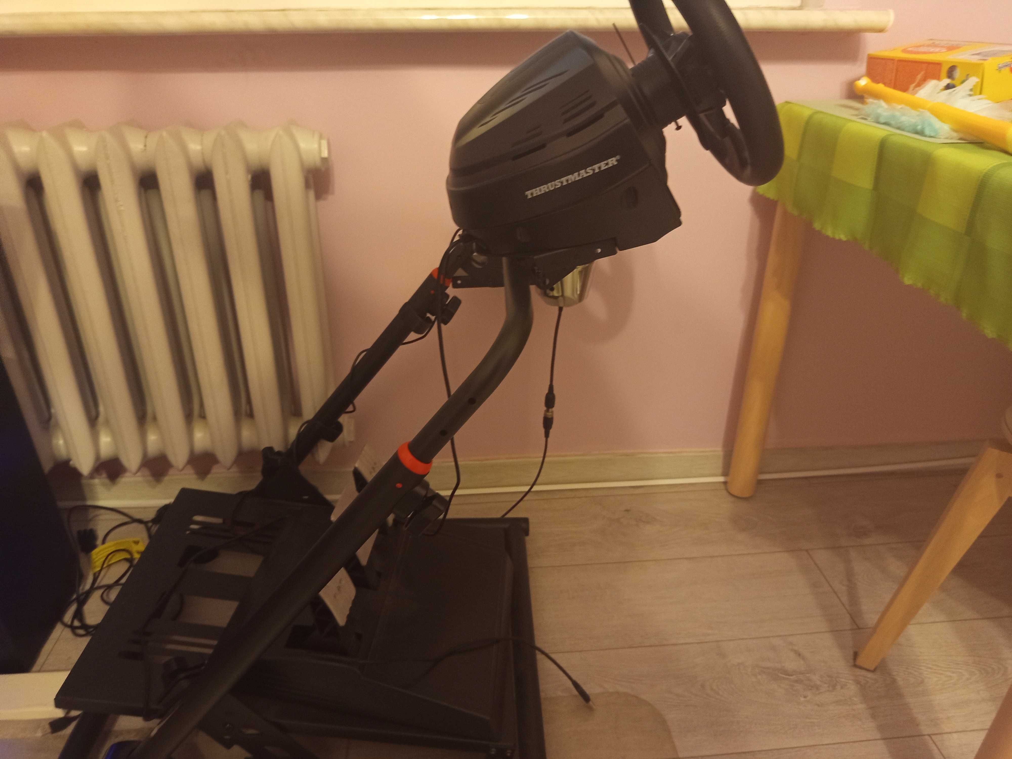 Kierownica Thrustmaster t300 + Th8a + stojak