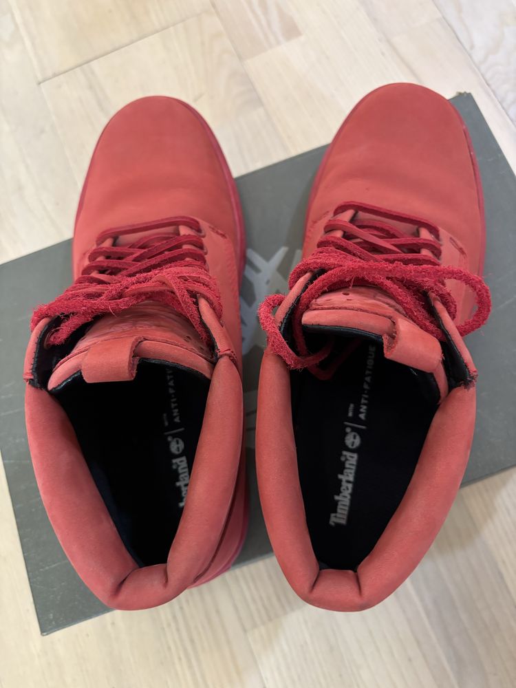 Чоловічі чоботи Timberland Adventure 2.0 Cupsole Chukka Red шкіряні