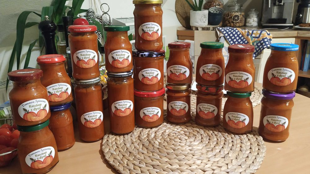 Domowy ketchup z dyni