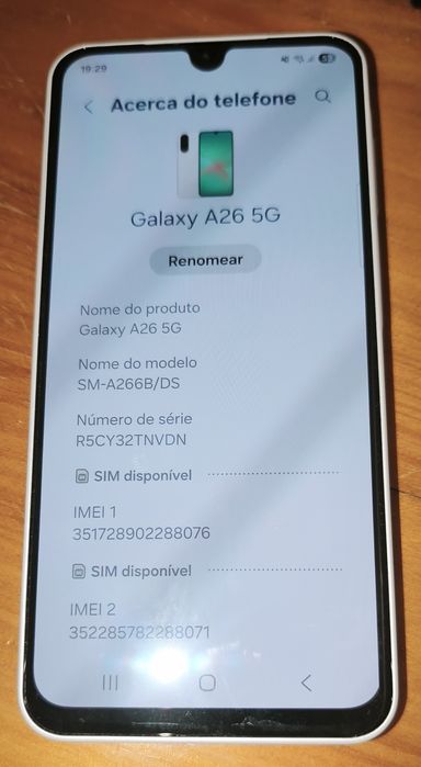Smartphone Samsung Galaxy A26 5G