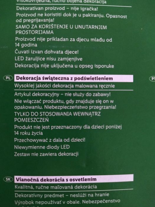 Dekoracja świąteczna
