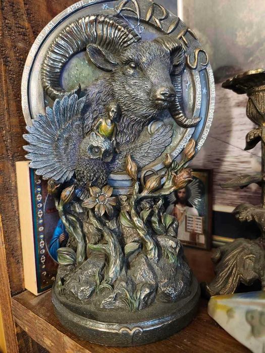 фігурка овен стан ідеал  бронзова крихта коллекційна авторська