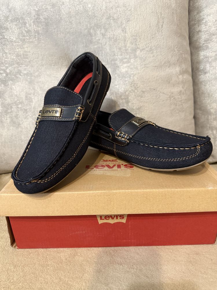 Чоловічі джинсові мокасини Levi’s
