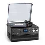 Oakland DAB zestaw stereo retro DAB+/FM Bluetooth winyle CD