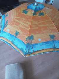Зонтик пляжний 1,8м с наклоном новий