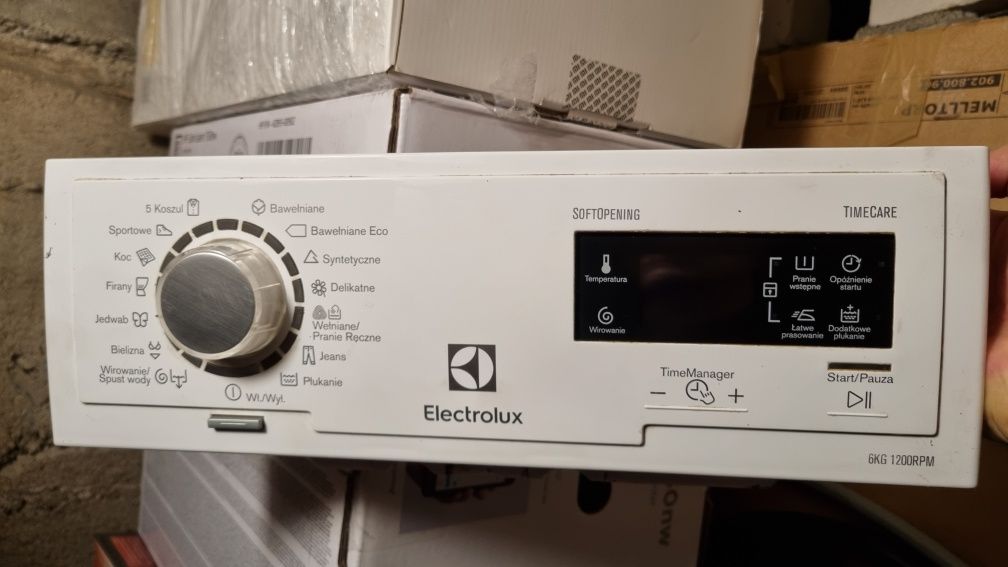 Programator i front panel do pralki Elektrolux EWT1266EWX