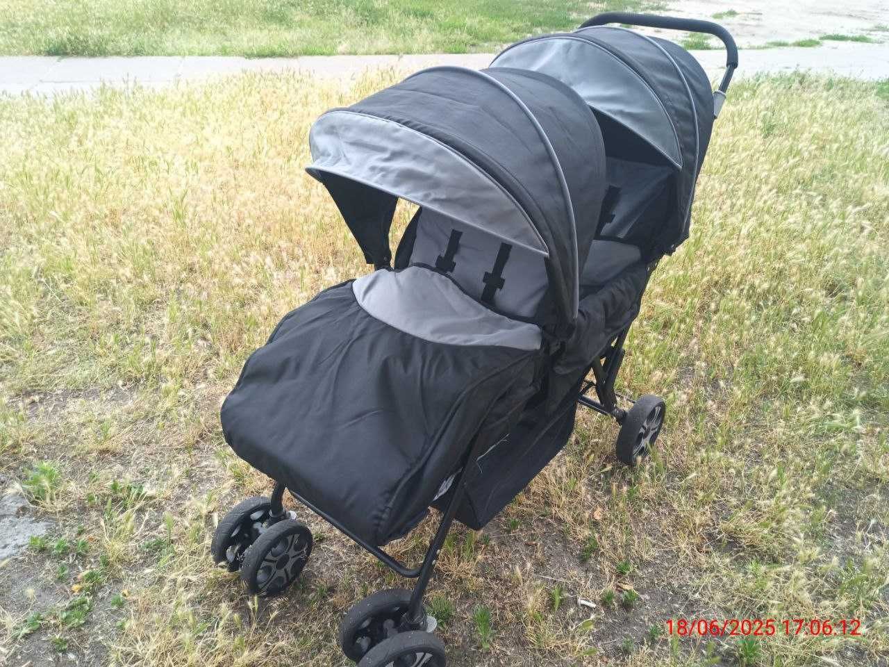 Коляска для двійні/погодок Teamy Twin Confort Bebe
