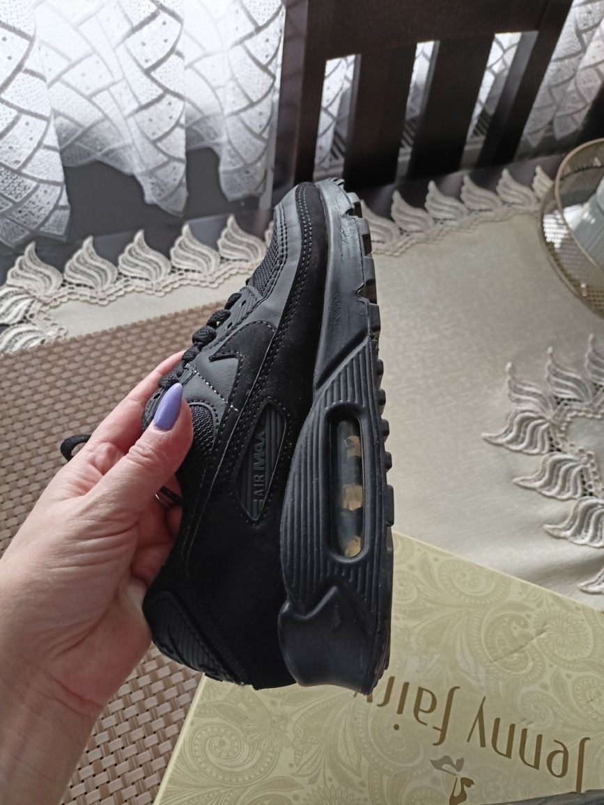 Nike Air Max 90 damskie czarne rozmiar 38