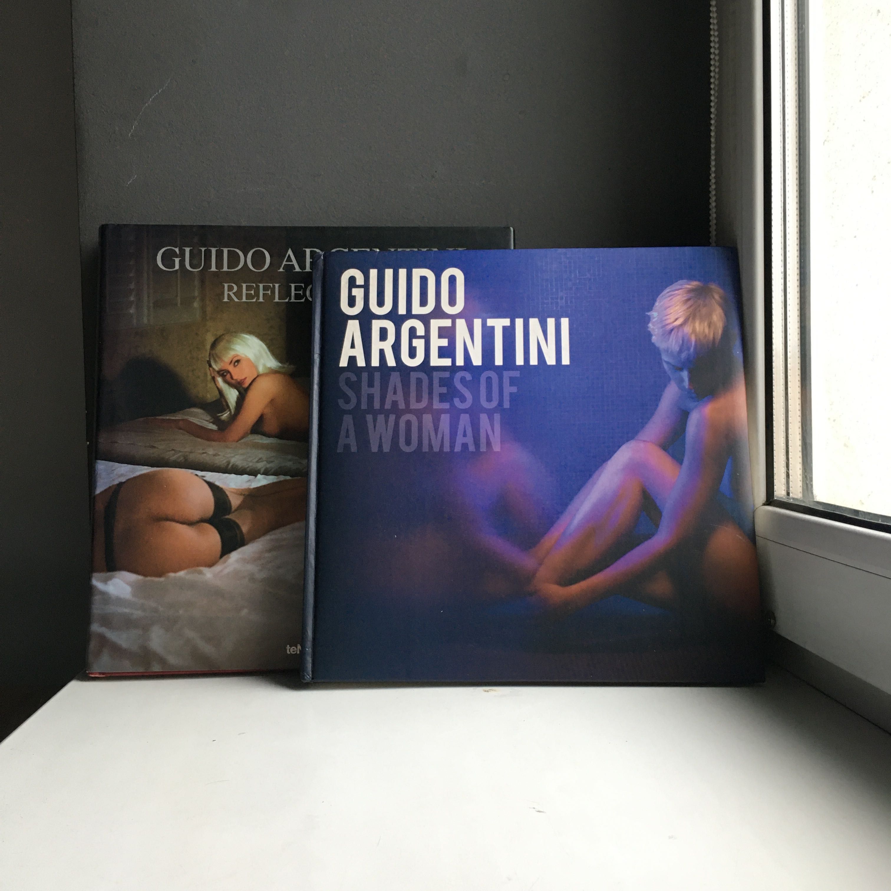 2 книги фотографа Guido Argentini - Reflections и Shades of a woman