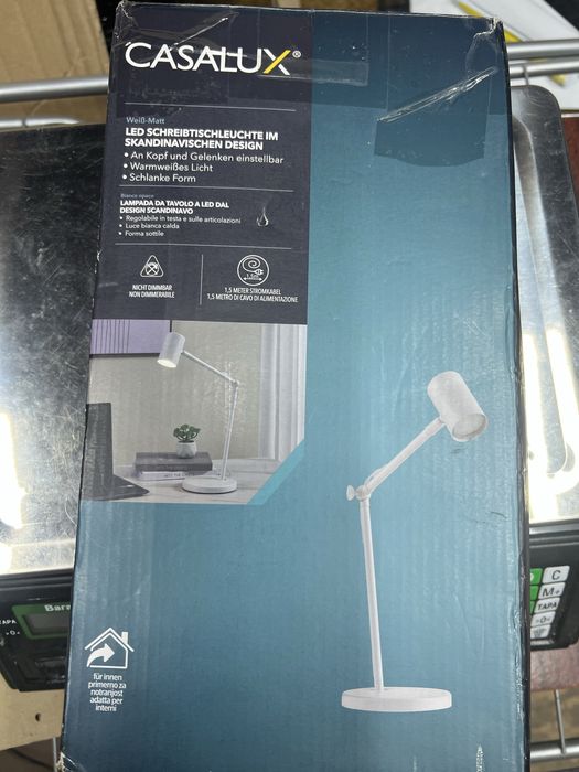Світлодіодна настільна металева лампа Casalux Австрія