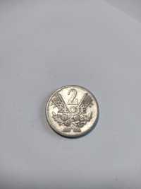 2 złote 1958 bez znaku mennicy moneta