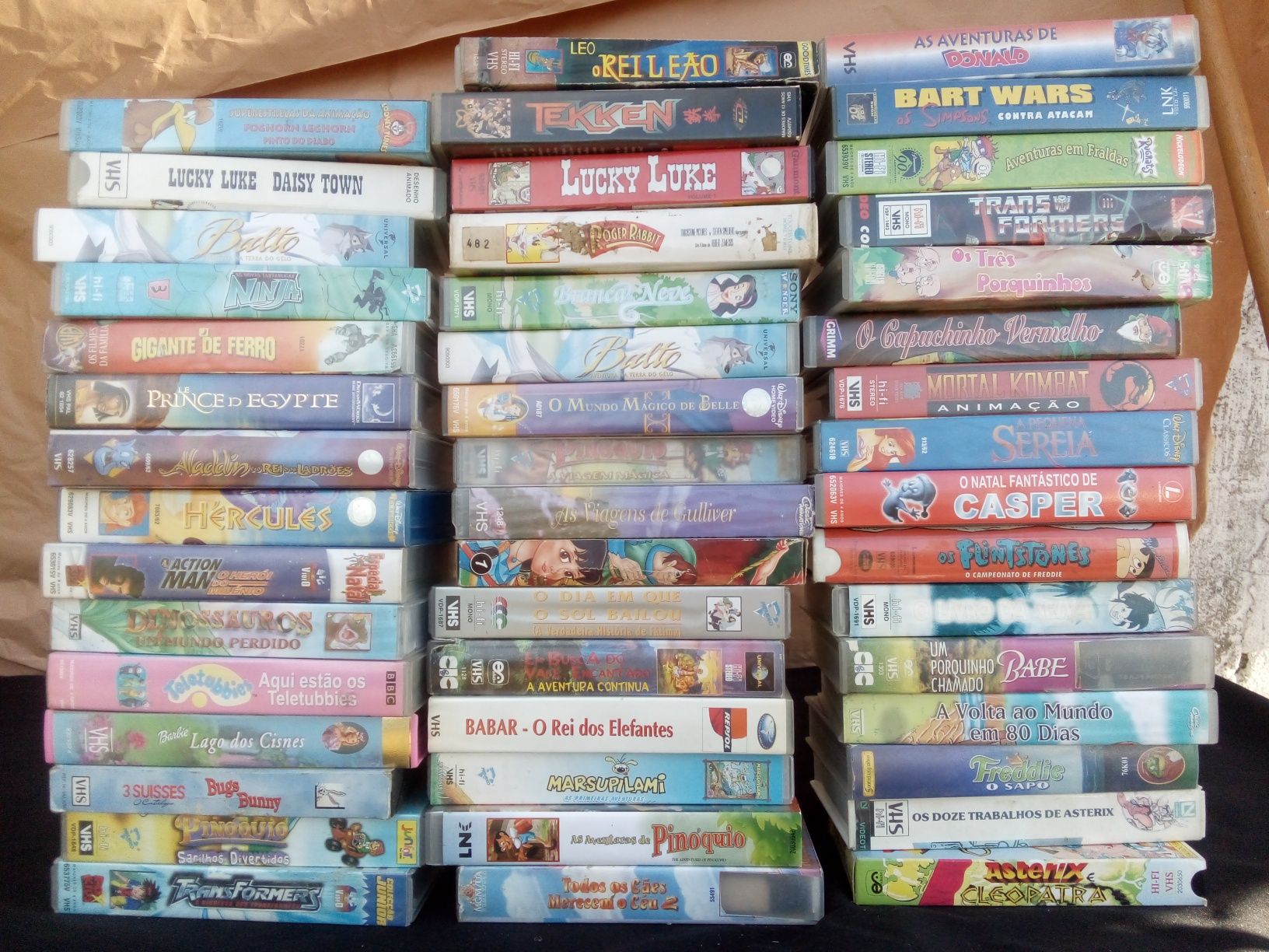 VHS para crianças