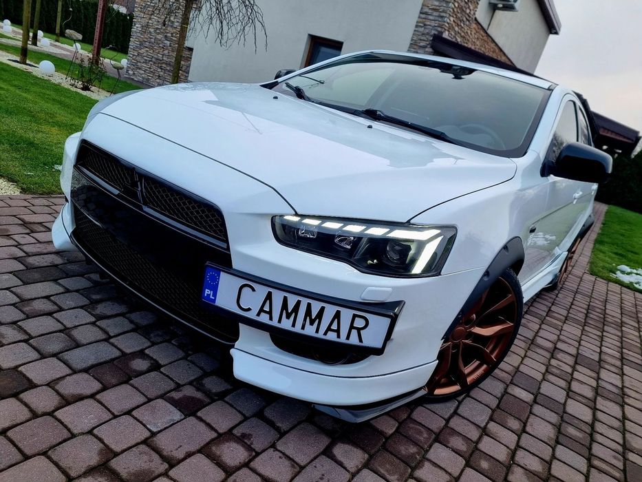 Mitsubishi Lancer 1.6 *stylizacja EVO*LED* DVD* Navi* kamera*