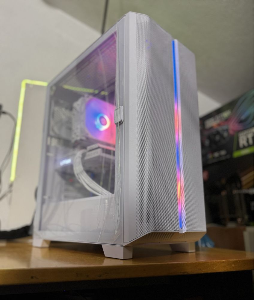 Computador Gamer branco Ryzen 5600x | RTX 3070 | 16Gb Ram | 512 nvme