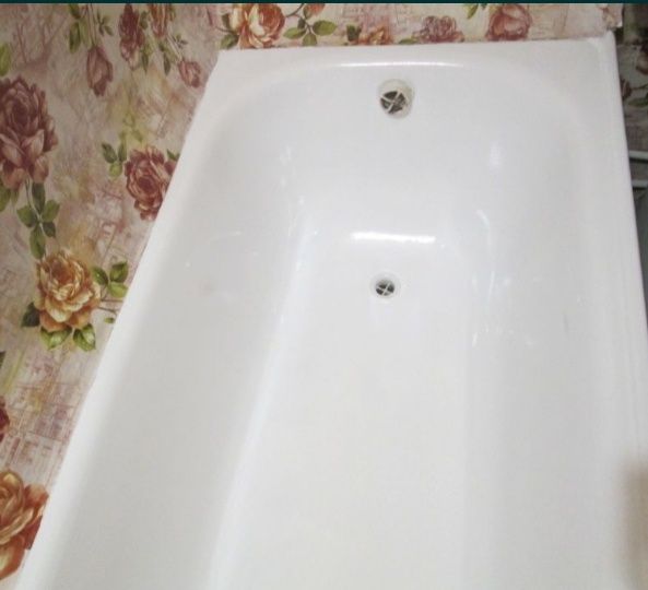 Ударопрочный наливной акрил Керамокрил. Реставрация ванн