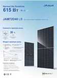 JA solar JAM72D40 595LB