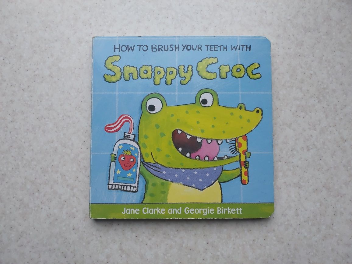 brush your teeth with sappy croc книга про зуби англійською books