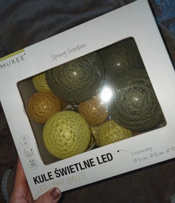 Kule świetlne led Spring Garden Smukee