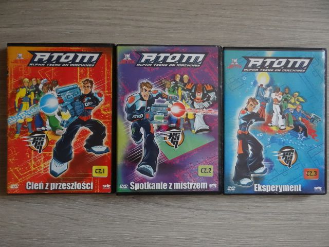 Atom serial 3xDVD