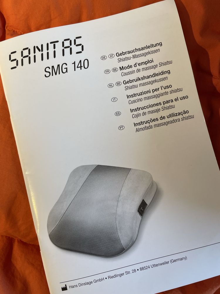Almofada Shiatsu Sanitas smg 140