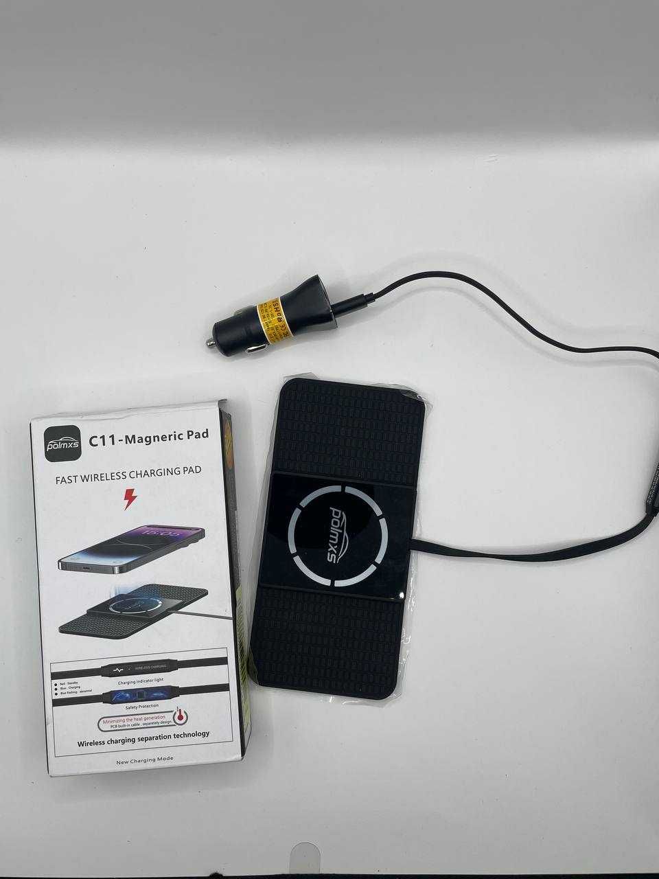 POLMXS Ładowarka Samochodowa MagSafe 15W Bezprzewodowa 4011