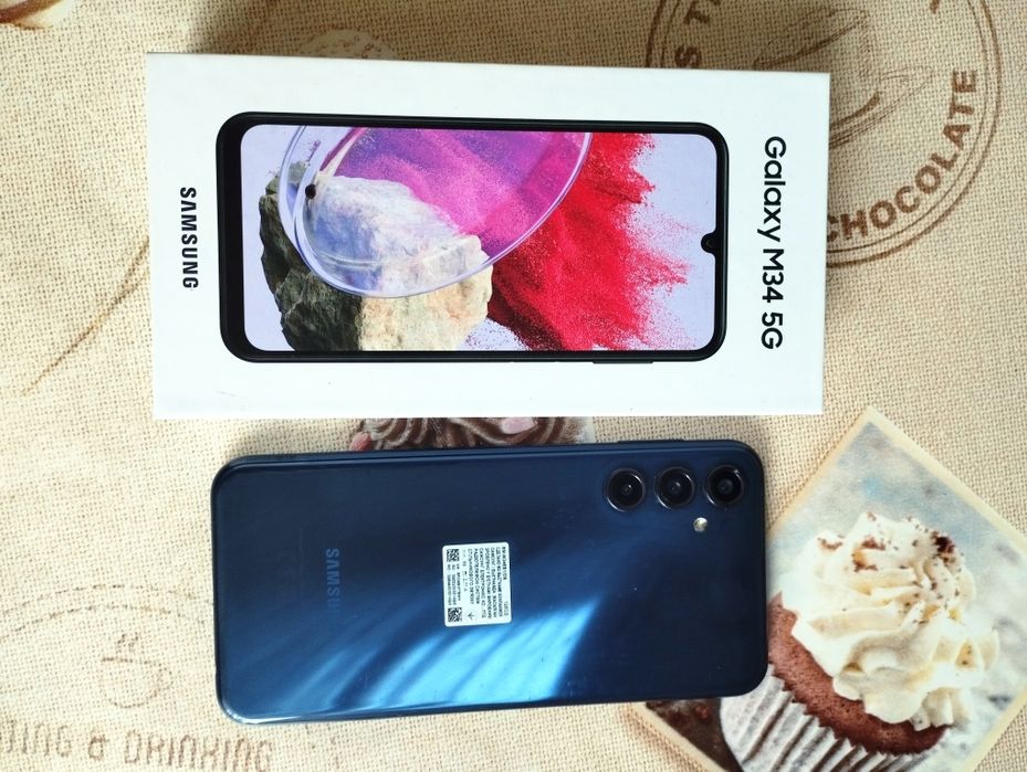 Samsung m34 8/128 nfc 6000мАч