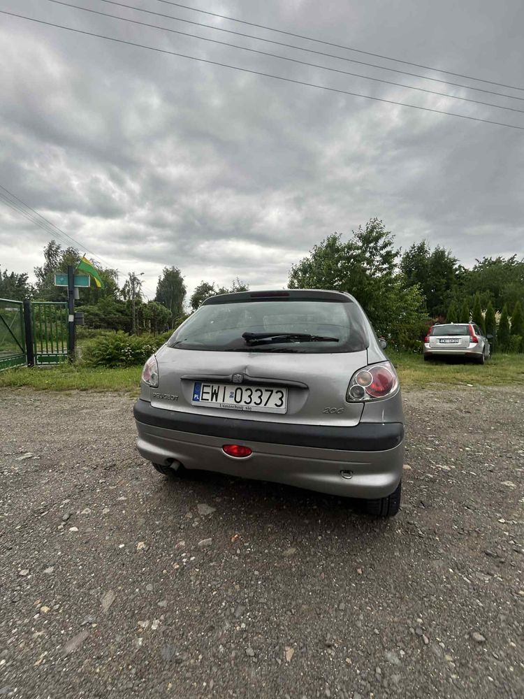 Peugeot 206 szary