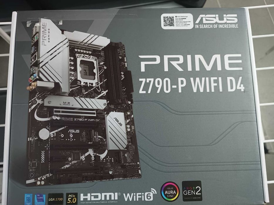 Motherboard ASUS Prime Z790-P D4 (Socket LGA1700 - Intel Z790 - ATX)
