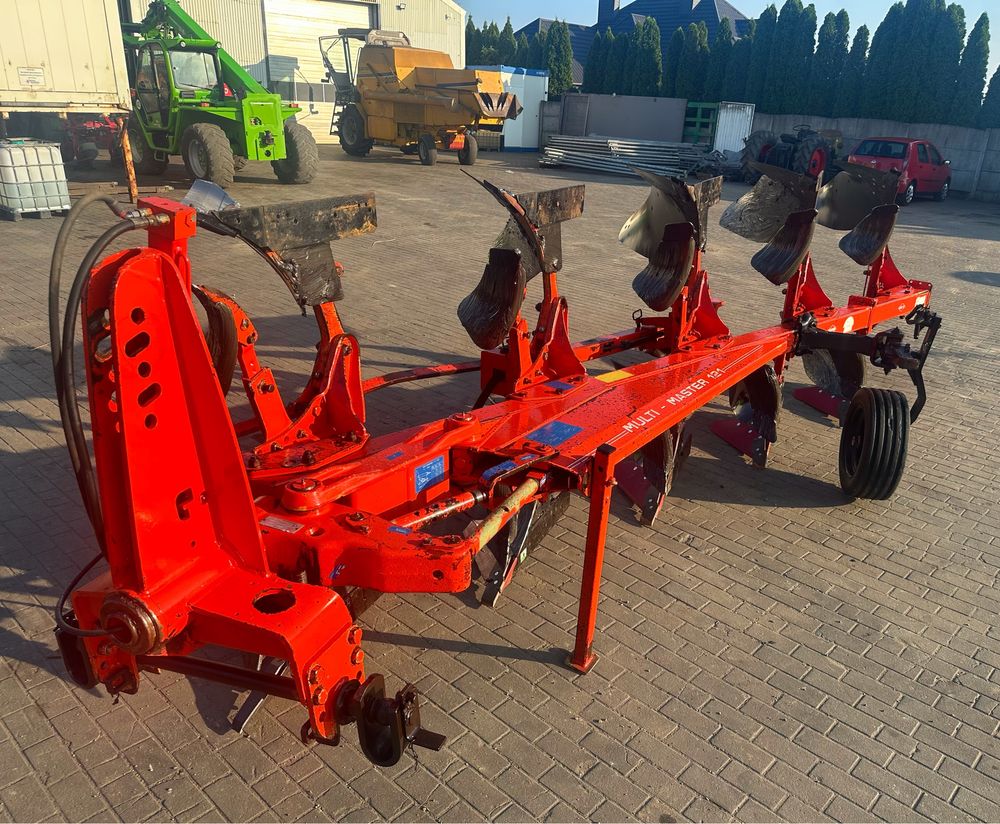 Pług 5 skibowy obrotowy Kuhn Multi Master 121 ramie do wału SUPER STAN