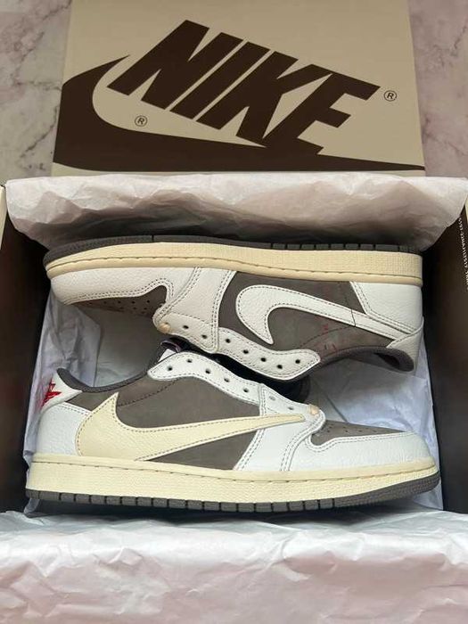 Buty Trampk Jordan 1 Retro Low OG SP Travis Scott Reverse Mocha r.44