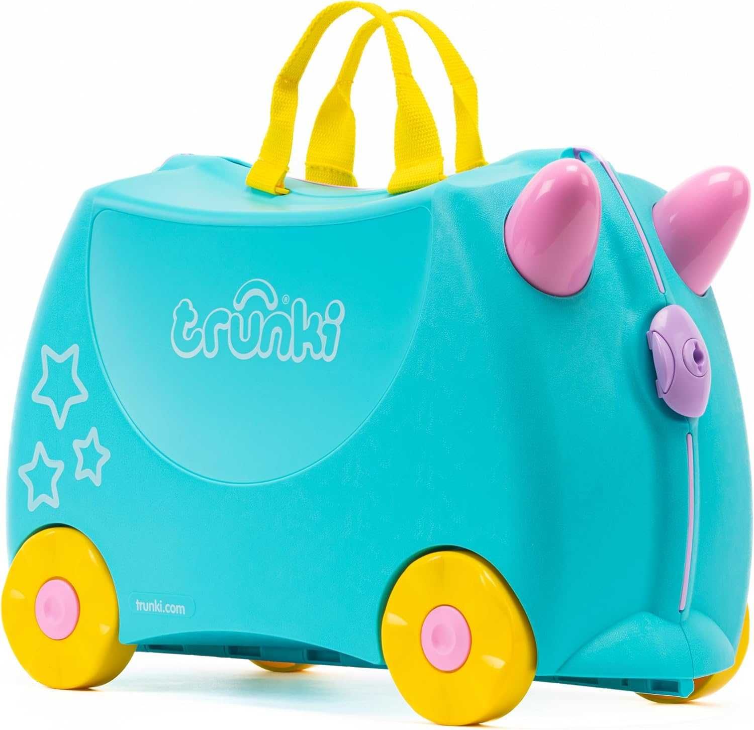 TRUNKI jeżdżąca walizka dla dziecka, kabinowa, Jednorożec, 18 L